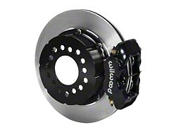 Wilwood Forged Dynalite Pro Series Rear Big Brake Kit with Undrilled Rotors; Black Calipers (79-93 Mustang w/ Ford 8.8 Rear & 2.5 Axle Offset)