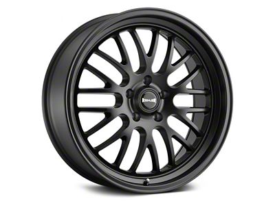 Ridler Style 607 Matte Black Wheel; 20x9 (15-23 Mustang GT, EcoBoost, V6)