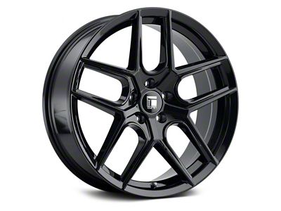 Touren TR79 Gloss Black Wheel; 17x8 (10-14 Mustang Standard GT, V6)