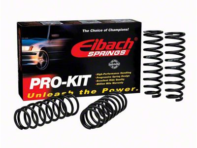 Eibach Pro-Kit Performance Lowering Springs (07-10 Mustang GT500; 11-14 Mustang GT500 Coupe)