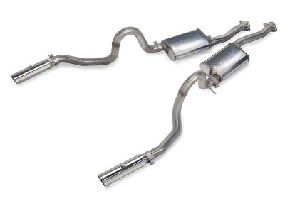 Magnaflow Street Series Cat-Back Exhaust with Polished Tips (99-04 Mustang GT, Mach 1)