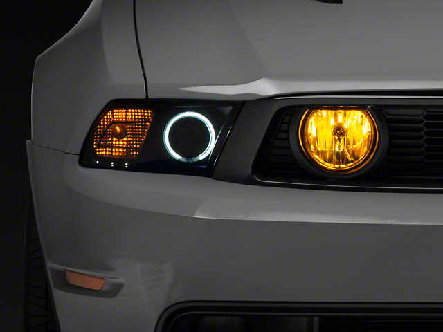 Raxiom Fog Lights; Yellow (05-12 Mustang GT)