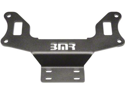 BMR Front Driveshaft Safety Loop; Black Hammertone (11-23 Mustang GT, EcoBoost, V6)