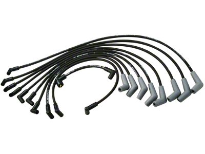 Ford Performance High Performance 9mm Spark Plug Wires; Black (79-95 5.0L Mustang)