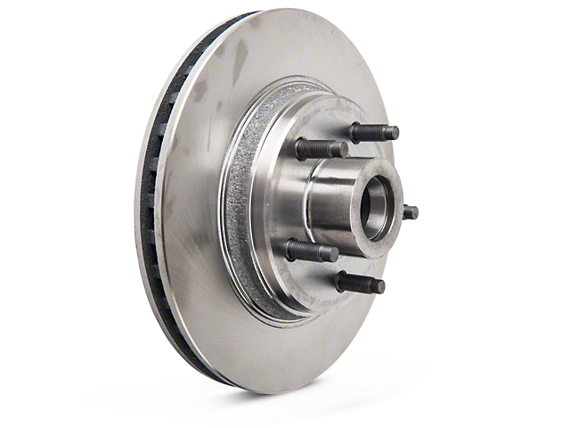 OPR Replacement 5-Lug Rotor; Front (84-86 Mustang SVO; 79-93 Mustang w/ 5-Lug Conversion)