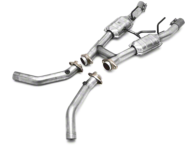 BBK Catted H-Pipe (86-93 5.0L Mustang)