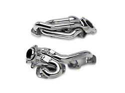 BBK 1-5/8-Inch Tuned Length Shorty Headers; Polished Silver Ceramic (96-04 Mustang GT)