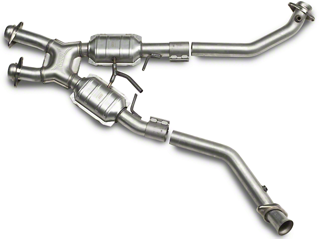 BBK Catted X-Pipe (94-95 5.0L Mustang)