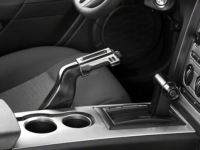SHR E-Brake Handle; Chrome (05-09 Mustang GT, V6)