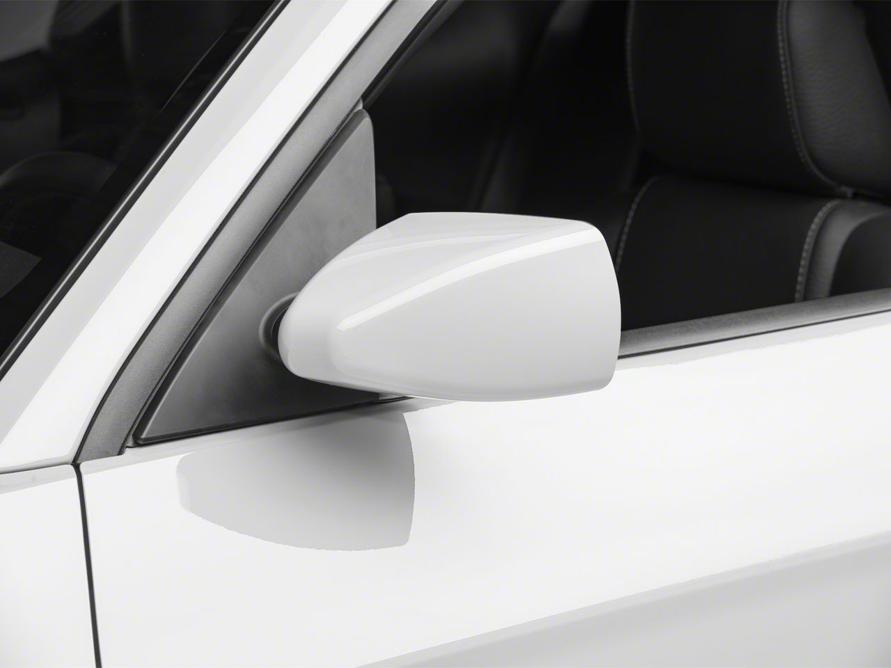 MMD Mustang Retro Style Mirrors; Pre-Painted 71309 (10-14 Mustang ...