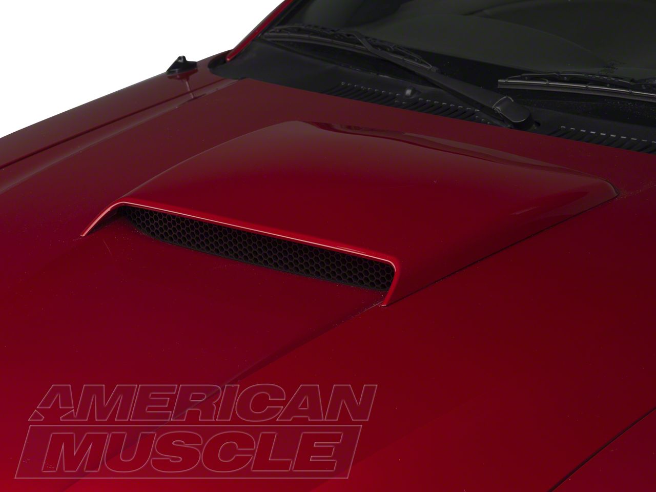 SpeedForm GT Style Hood Scoop; Unpainted (99-04 Mustang GT; 99-02 Mustang V6; 2001 Mustang Bullitt)