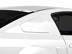 MMD GT350 Style Window Covers; Pre-Painted (05-09 Mustang Coupe)