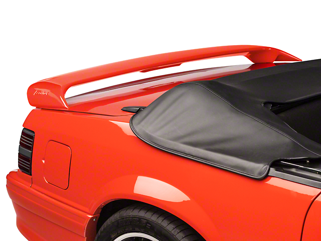 Cervini's Sport Rear Spoiler; Unpainted (79-93 Mustang Coupe, Convertible)