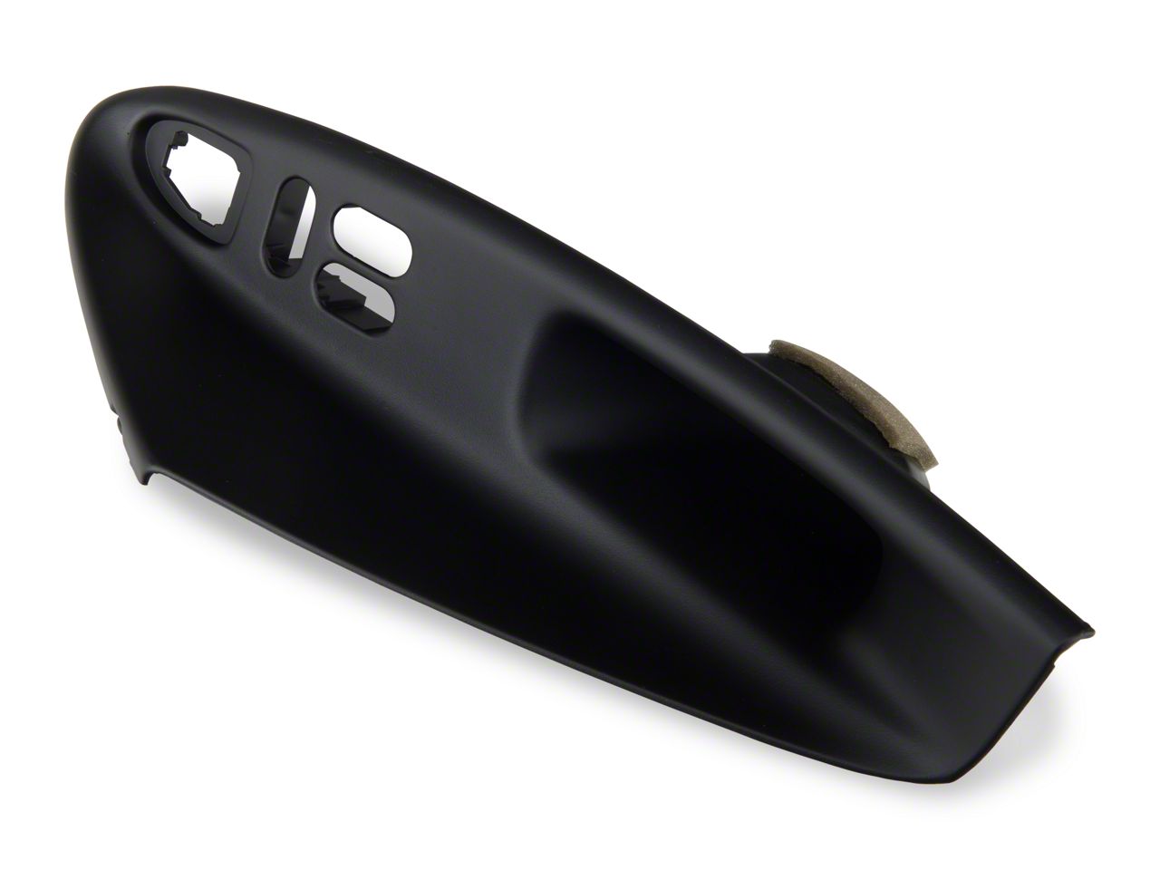 Ford Door Panel Insert; Driver Side; Black (94-98 Mustang Coupe)