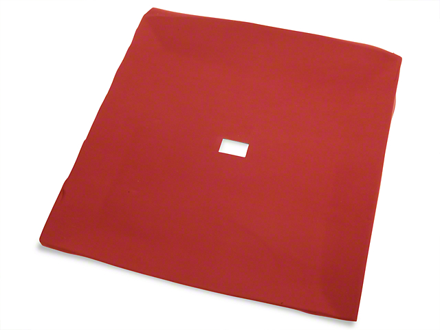 TMI Cloth Headliner; Red (85-93 Mustang Coupe, Hatchback)