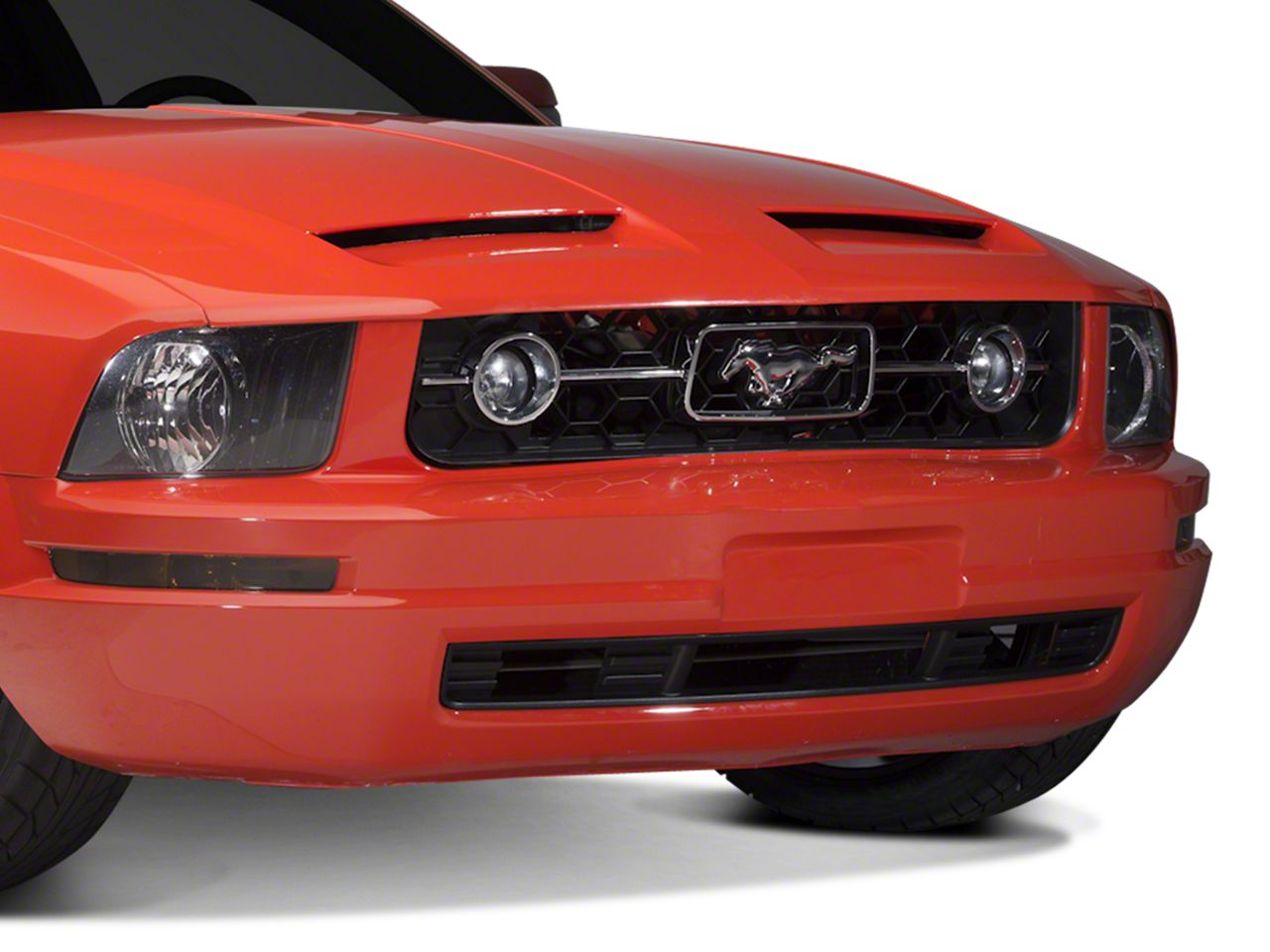 OPR Mustang Pony Package Style Lower Front Bumper Grille 87008 (05-09 ...