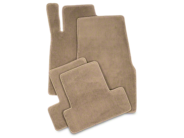 Lloyd Front and Rear Floor Mats; Parchment (05-10 Mustang)