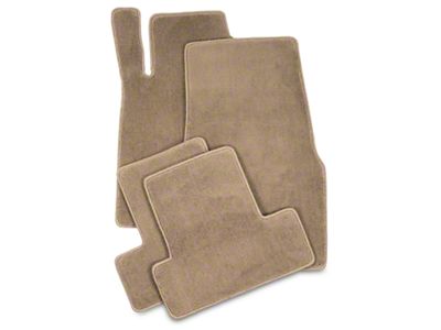 Lloyd Front and Rear Floor Mats; Parchment (05-10 Mustang)