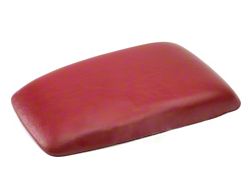 OPR Center Console Armrest Pad; Red (87-93 Mustang)