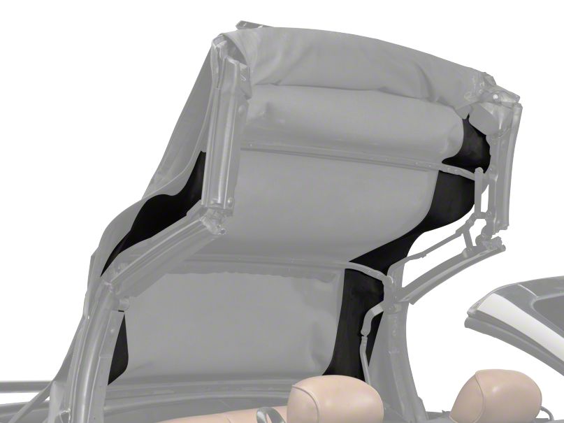 OPR Mustang Convertible Top Pads 95051 (9404 Mustang Convertible