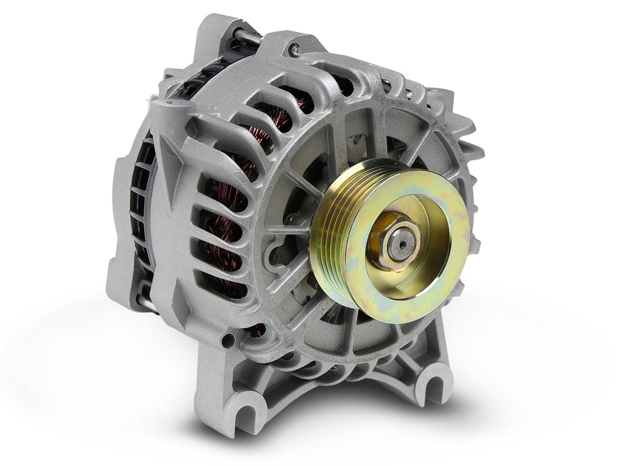 PA Performance Mustang High Output Alternator; 200 Amp 2158WHO (05-08 ...