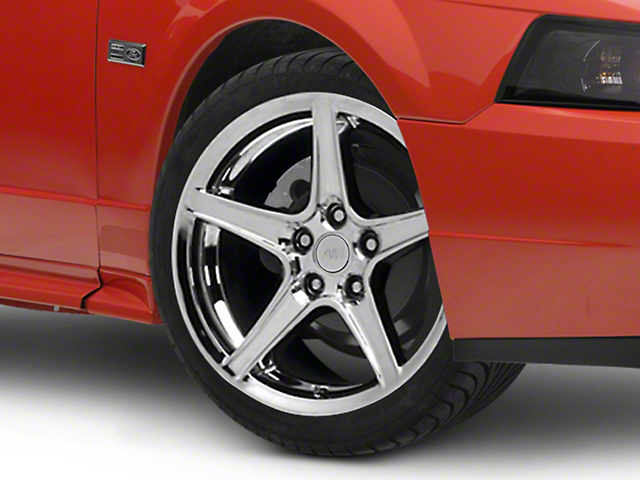 Saleen Style Chrome Wheel; 19x8.5 (99-04 Mustang)