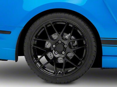 AMR Gloss Black Wheel; Rear Only; 20x10 (10-14 Mustang)