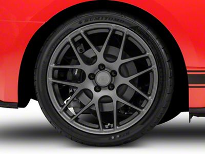 AMR Charcoal Wheel; Rear Only; 20x10 (15-23 Mustang GT, EcoBoost, V6)