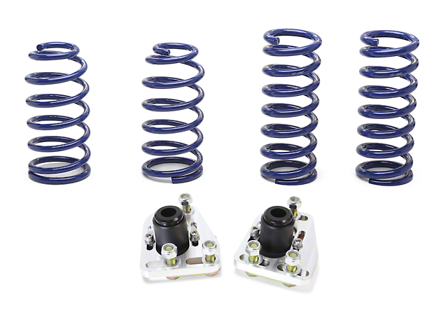 SR Performance Caster Camber Plate and Lowering Spring Kit (79-93 V8 Mustang)