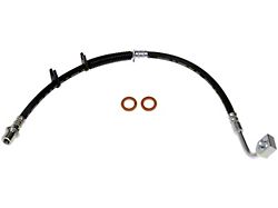 Front Brake Hydraulic Hose; Driver Side (16-17 V6 Camaro w/ Single Piston Front Calipers)