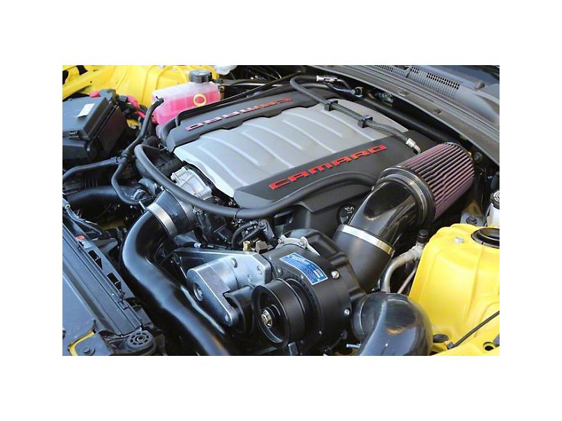 Procharger High Output Intercooled Supercharger Complete Kit with P-1SC; Satin Finish (16-23 Camaro LT1, SS)