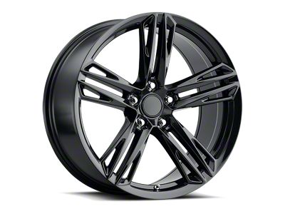 Voxx Replica ZL1 Style Gloss Black Wheel; 20x9 (10-15 Camaro)