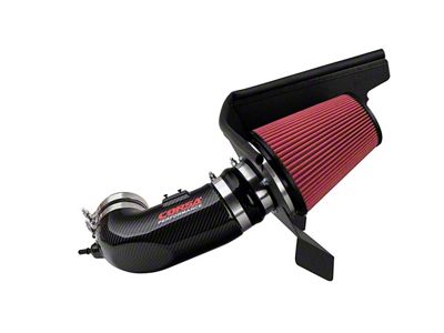 Corsa Performance Cold Air Intake with DryTech Dry Filter; Carbon Fiber (17-23 Camaro ZL1)