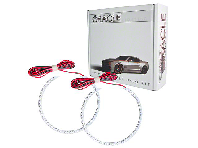 Oracle Round Style LED Halo Headlight Conversion Kit; Colored (14-15 Camaro, Excluding RS)