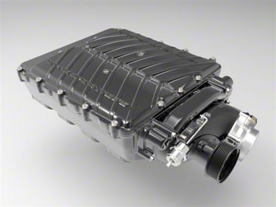 Whipple W185RF 3.0L Intercooled Supercharger Tuner Kit; Black (16-23 Camaro LT1, SS)