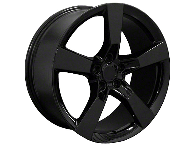 SS Style Black Wheel; 20x9 (10-15 Camaro V6; 10-11 Camaro SS)
