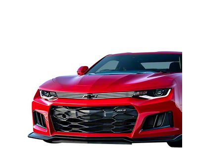 Stainless Steel Billet Upper Grille; Chrome (19-23 Camaro ZL1)