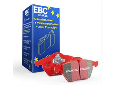 EBC Brakes Redstuff Premium Street Ceramic Brake Pads; Rear Pair (14-19 Corvette C7 w/o Z07 Brake Package)