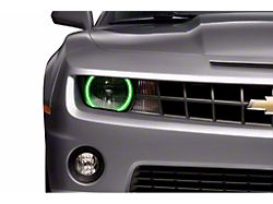Profile Prism Fitted Halos; RGB (10-13 Camaro w/ Factory HID Headlights)