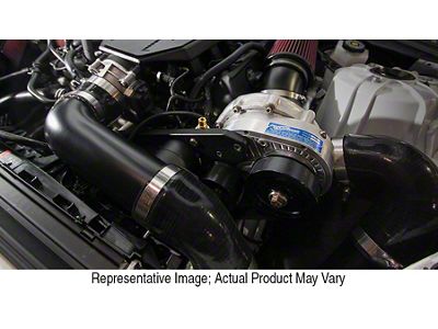 Procharger Stage II Intercooled Supercharger Tuner Kit with D-1SC; Black Finish (17-21 Camaro ZL1)