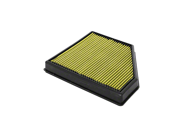 Airaid Direct Fit Replacement Air Filter; Yellow SynthaFlow Oiled Filter (16-23 6.2L Camaro)