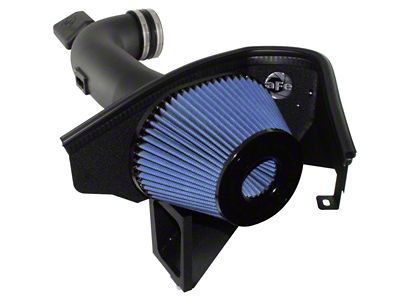 AFE Magnum FORCE Stage-2 Cold Air Intake with Pro 5R Oiled Filter; Black (10-15 Camaro SS)