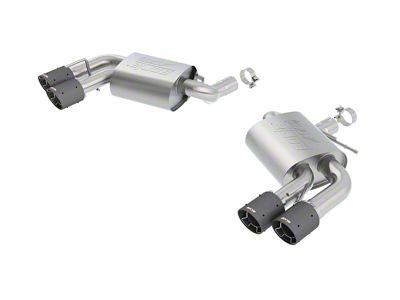 Borla ATAK Axle-Back Exhaust with Carbon Fiber Tips (16-23 Camaro SS w/ NPP Dual Mode Exhaust or Quad Exhaust)