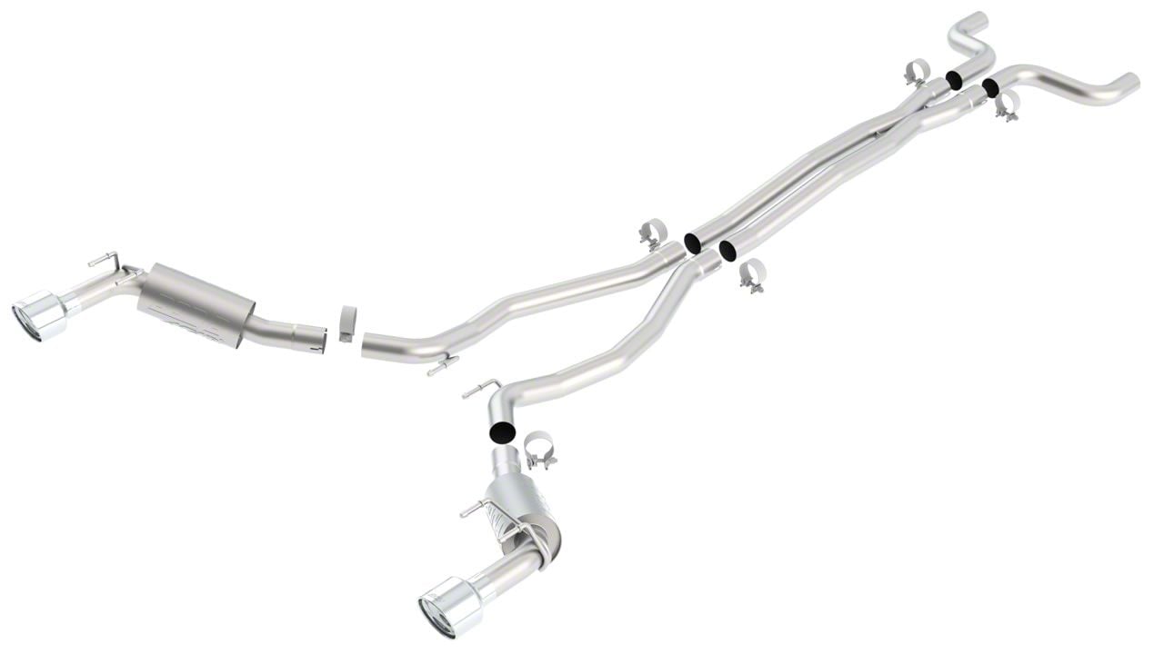 Borla ATAK Cat-Back Exhaust with Polished Tips (10-13 Camaro SS)