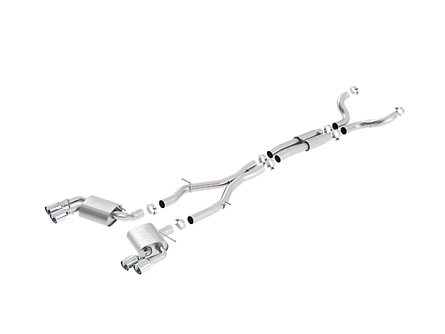 Borla ATAK Cat-Back Exhaust with Polished Tips (16-23 Camaro SS Coupe w/ NPP Dual Mode Exhaust or Quad Exhaust)
