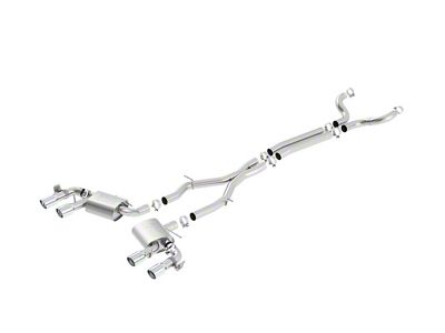 Borla ATAK Cat-Back Exhaust with Polished Tips (17-23 Camaro ZL1 Coupe w/ NPP Dual Mode Exhaust)
