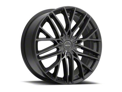 Motiv Maven Gloss Black Machined Wheel; 20x8.5 (08-23 RWD Challenger, Excluding Widebody)