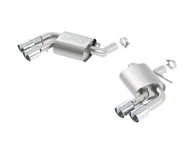 Borla S-Type Axle-Back Exhaust with Polished Tips (16-23 Camaro SS w/ NPP Dual Mode Exhaust or Quad Exhaust)