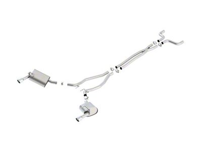 Borla S-Type Cat-Back Exhaust with Polished Tips (14-15 V6 Camaro w/ NPP Dual Mode Exhaust, Excluding RS)