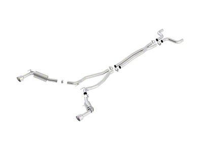 Borla S-Type Cat-Back Exhaust with Polished Tips (14-15 Camaro SS w/o Ground Effect Package)